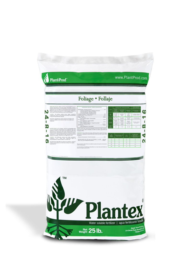 Plantex 24-8-16 Foliage Water Soluble Fertilizer - Master Plant-Prod Inc.